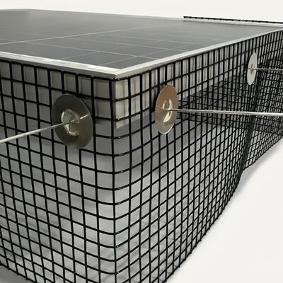 30M Solar Panel Bird Mesh Kit PVC Coated 100ft 30.5m UV Protected