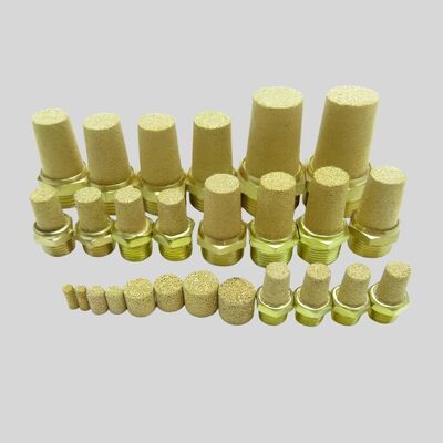 Sintered Bronze Filters 1-250μM Filter Level For Lubricating Oil Fuel Oil  Compressed Air