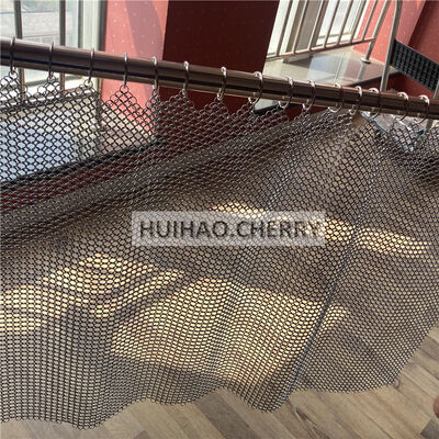 Good price 316L Stainless Steel Fireplace Screen Mesh 0.8mm Wire 7mm Hole online