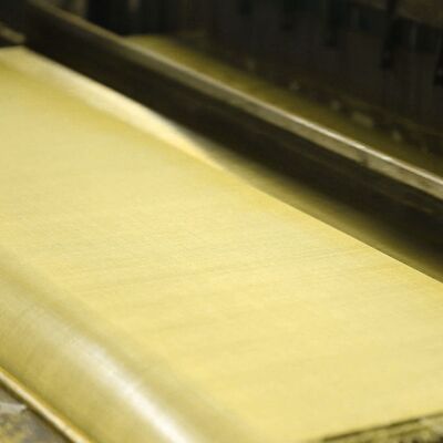 Good price Corrosion Resistant Brass Woven Wire Mesh Customized For Papermaking Dewatering online