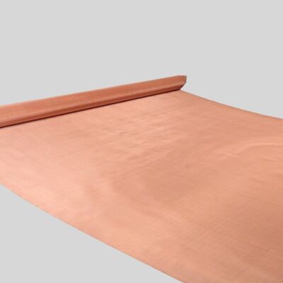 Good price Plain Woven Copper Wire Shielding Fabric 4 Mesh - 200 Mesh For Wall Sound Insulation online