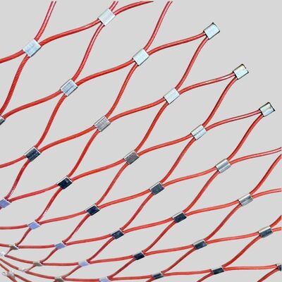 Good price X Tend Stainless Steel Cable Mesh 304 / 316 Stainless Steel Zoo Mesh online