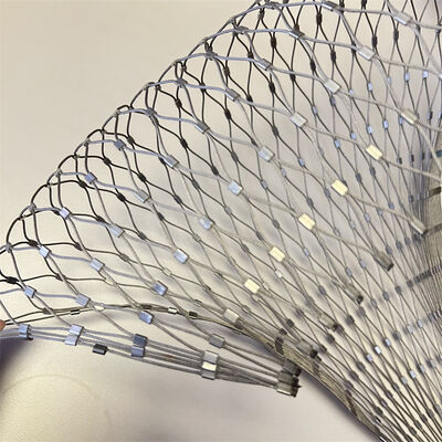 Good price Stainless Steel Wire Rope Aviary Fencing Mesh 7*7 or 7*19 online