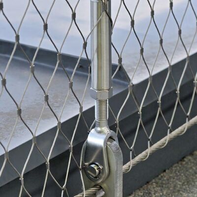 Giá tốt Safari Park Distributor Stainless Steel Wire Rope Mesh trực tuyến