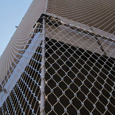 Good price Durable Inox Cable Mesh Netting Inter Woven Type And Ferrule Type online