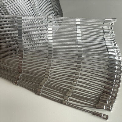 Harga bagus 2.5mm Ferrule Tipe Zoo Enclosure stainless steel Kabel Jaring Jaring Keamanan on line