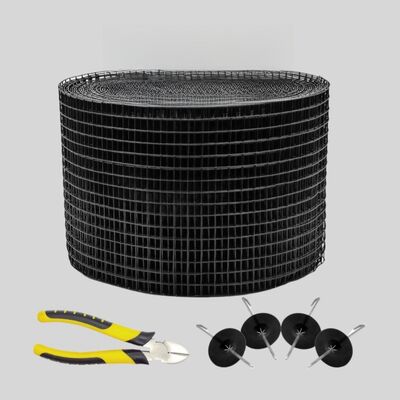 Bom preço Grelha de proteção de painéis solares de proteção de pássaros com revestimento de PVC de cor preta on-line