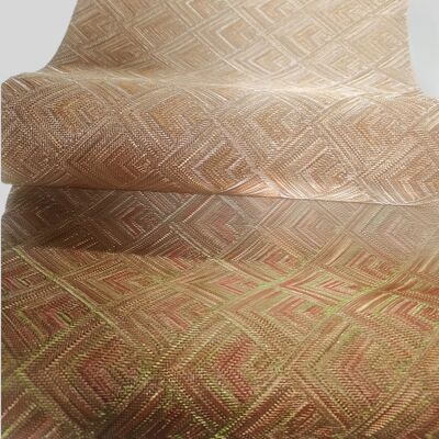 Buen precio Papel pintado de malla de alambre de cobre decorativo de 0,5 mm de espesor, aprobado por ISO9001 en línea