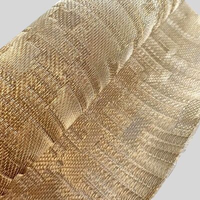 قیمت خوب مش فلزی شیشه ای لمینت شده 0.18 میلی متری با روکش نقره ای برای کابین آسانسور آنلاین