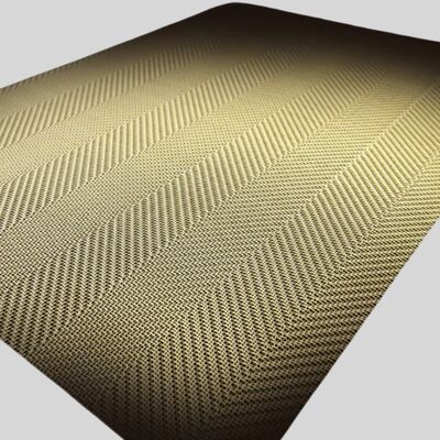 Harga bagus Metal Fabric Wall Art 1,31kgs Per Meter persegi on line