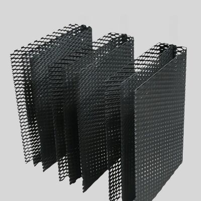 Buen precio 0.051 mm - 0.254 mm Electrodo de malla expandida de óxido metálico mixto en línea